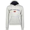 Geographical Norway - Felpa con Cappuccio Uomo a Maniche Lunghe Golivier Grigio Chiaro Taglia XL, grigio chiaro, X-Large