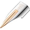 Lamy Z 58 - Penna stilografica 888 - 14 carati, colore oro bicolore (argento oro rosa) - parzialmente palladinata - adatto dialog cc - Spessore piuma EF