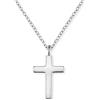 Engelsrufer Collana con croce in argento per donna in argento sterling 925 ERN-LILCROSS