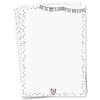 Younikat Set Carta da Scrivere Confetti DIN A4 50 Fogli - dv425 | Carta 90g raffinata per compleanni certificati menu e progetti creativi di scrittura