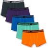 Jack & Jones Jacdallas Logo Trunks, Confezione da 5 Boxer a Pantaloncino, Holly Green/Pack:Exuberance-Violet Purple-Blue Lolite-Magical Forest, L Uomo