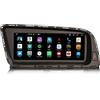 erisin 8,8 pollici 8 Core Android 14 Autoradio GPS Navigatore per Audi Q5 supporta Senza fili CarPlay IPS Schermo Tattile WiFi 4G WiFi DAB+ Bluetooth 5.0 DVR 4GB RAM +64GB ROM