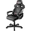 Arozzi Milano Sedia Da Gaming, Nero, 50 x 55 x 130 cm, Ergonomica