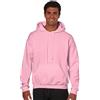 Gildan G185 - Felpa pesante con cappuccio, da adulto, in materiale misto - Rosa - M
