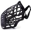 NOLLAM Museruola antiabbaio per cani di taglia piccola, media e grande Maschera per bocca regolabile Giocattolo da addestramento anti-morso Accessori per animali domestici-BK-1-vestito per 1,0-2,5 kg