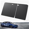 ASZSK [2 Pezzi] Coprisedile per Tesla Model 3 2024 2025, Protezione Sedili Posteriori Tesla Model 3 Highland, Accessori Protezione Sedile Posteriore in TPE