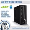 Acer Veriton X4630G Core i5-4570 Ram 8gb SSD 240gb Win 10 Pro PC Computer
