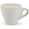 LIONESS Justwhite tazza caffè forma Pera senza piatto 80cc (minimo 6 pezzi)