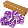POKER CHIP SHOP 5 x Perfect 19MM Precision Casino Dice/Craps (rosa)