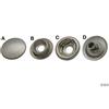 Bottone testa 1000pz inox