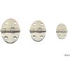 Cerniera oval std 51x35mm inox