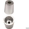 Anodo ogiva d40mm zn