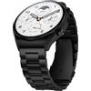 Suuira Cinturino Compatibile con Xiaomi Watch S2 / S1 / S1 Active / S1 PRO, Elegante e Classico Cinturino in Metallo Compatibile con Xiaomi Mi Watch Color Sport (Nero)