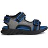 Geox J Sandal Airadyum Bo, Uomo, Grey Royal, 38 EU