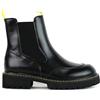 CHATTAWAK 12venezianoir39, Stivali Chelsea Donna, Nero, 39 EU