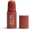 3ina MAKEUP - The No - Rules Stick 114 - Marrone - Blush in Crema Marrone con Acido ialuronico - Blush Stick per Occhi Labbra e Guance - Finitura naturale - Vegan - Cruelty Free