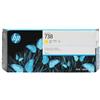 Hp Cartuccia D'Inchiostro Giallo 676M8A 738 300Ml Originale