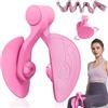 GZqiancang 1 Pezzi Attrezzo per Glutei, Allenatore per pavimento pelvico con 1 Pezzi Cinghie di Resistenza per Glutei per Palestra in Casa Yoga, Pilates