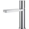 Krobec Rubinetto per Bagno,Rubinetto per Lavabo,Rubinetto Bagno Lavabo, Miscelatore Monocomando per Lavabo,ottone, valvola in ceramica di alta qualità,Attacco UE 3/8″(Cromo).