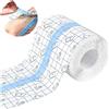SOETDERT Trasparente Benda Impermeabile, 15cm×10m Cerotti Impermeabili per Doccia, Pellicola Tattoo, Cerotti Elastici Di Fissaggio, Cerotti Trasparenti Roll Tatuaggi Protezione Delle Ferite (15cm)