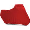 BIHEE BHIEE Telo Moto Elastica Traspirante Interno Telo Coprimoto per Scooter Vespa Motorino Motocicletta Motocross, 265 x 105 x 125 cm, Rosso