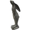 Emsco Group Statua di Coniglio Stravagante, Aspetto Granito Naturale, in Resina, Leggera, Altezza 73,7 cm