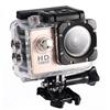 Mugast DV Sport Camera, 7Colors Mini Videocamera Impermeabile Portatile ad Alta Definizione Resistente all'Acqua Fino a 30 metri di Supporto per Scheda di Memoria 32G(Oro)