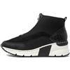 Rieker N6532, Stivali Chelsea Donna, Nero, 41 EU
