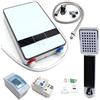 SHIOUCY Scaldabagno elettronico 220 V elettrico digitale istantaneo Hot Portable 6500 W 0-55 ℃