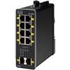 Cisco IE-1000-8P2S-LM switch di rete Gestito Gigabit Ethernet (10/100/1000) Nero Supporto Power over (PoE) [IE-1000-8P2S-LM]