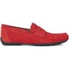 Geox U Kosmopolis + Grip, Moccasin, Colore: Rosso, 40 EU