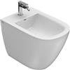 Ceramica Globo - Stockholm bidet filomuro con scarico traslato 58X37 LA009