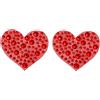 Leg Avenue Amore Nipple Jewel Stickers Red