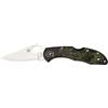 Spyderco COLTELLO SPYDERCO DELICA 4 FRN ZOME GREEN FLAT C11ZFPGR Made In Japan