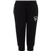 Lonsdale London Leeds - Pantaloni da Jogging 3/4 da Donna, Donna, 116618, Nero, XS