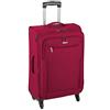 D & N D&N Travel Line 6804 Bagaglio a mano, 76 cm, 98 liters, Rosso (Dunkelrot)