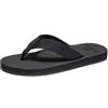 NewDenBer Uomo Donna Infradito Estate Adulto Flip Flops Scarpe da Spiaggia e Piscina (38 EU, Nero)