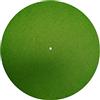 Generic Tappetino antiscivolo per giradischi in vinile, 30,5 cm, colore verde, antistatico, idea regalo