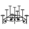Achla Designs Minuteman International Portacandele, Candelabro Decorativo, Nero