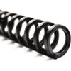 GBC ProClick Easy Edit Spines, 5/8 Diameter, 110 Sheet Capacity, Black, 100/Box