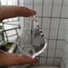 CcacHe Lampadario Prismi Cristallo 6 Pezzi 63 mm Cristallo Trasparente Foglia d'Acero lampadario a Sospensione Prisma Parti Lampada a Sospensione
