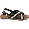 CHATTAWAK Donna 7TIFFANYNOIR37 Sandalo, Nero, 37 EU Stretta, Nero, 37 EU Étroit