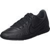 Nike Tiempo Legend 9 Club IC, Indoor/Court Soccer Shoes Unisex-Adulto, Black/Black-Summit White-Lt Photo Blue, 38.5 EU