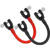 BOXOB 2 Pezzi Connettore per Punte da Sci per Bambini, Connettore per Sci Attrezzi Preparazione Sci Ausilio per l'Allenamento Sci Attrezzatura per Allenamento Sci Ski Accessori per Principianti