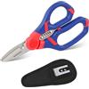 WORKPRO Forbice per Elettricisti con Funzione Spelacavi 2 in 1, 150 mm