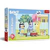 Trefl - Bluey, Il Felice Mondo di Bluey - Puzzle 100 Tessere - Puzzle Colorati con gli Eroi delle Fiabe, Intrattenimento Creativo, Gioco per Bambini a partire dai 5 anni