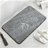 LY4U Memory Foam Bath Mat Antiscivolo, Morbido e Confortevole Tappetino da Bagno, Tappetini da Bagno Super Assorbenti Lavabili in Macchina, 50x80 CM