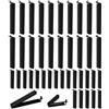 Redamancy 40 Pezzi Chiudi Sacchetti, 6/11cm Clip di Chiusura per Alimenti, Plastica Clip di Tenuta Riutilizzabile, Mollette Chiudi Sacchetti per Imballaggio di Snack e Caramelle da Cucina