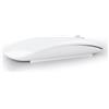 Uiosmuph Mouse Bluetooth, wireless e ricaricabile, tripla modalità (Dual Bluetooth + USB), silenzioso e portatile con ricevitore USB adattatore di tipo C per laptop/MacBook/iPad/PC (bianco)