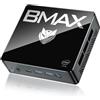 BMAX Mini PC Intel N95(fino a 3,4GHz) 16GB DDR4 RAM 512GB M.2 SSD B4 Computer Desktop Support Dual HDMI UHD WiFi 5, Bluetooth4.2, Ethernet Gaming PC 4K HD Gigabit Ethern